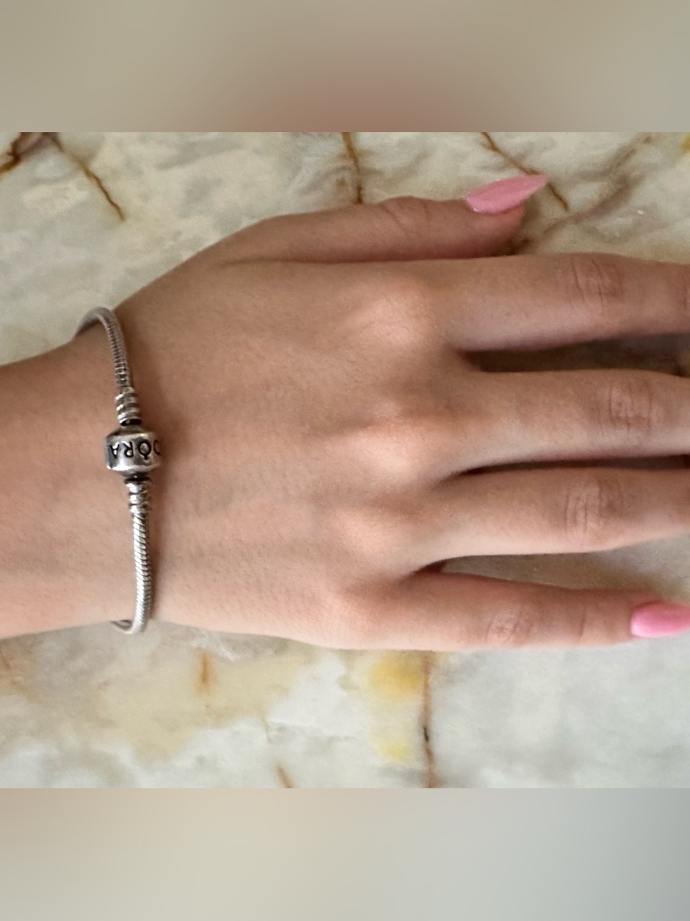 Pandora Silver Snake Chain Bracelet